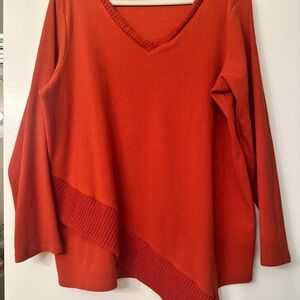 Rafaella Vibrant Red Sweater